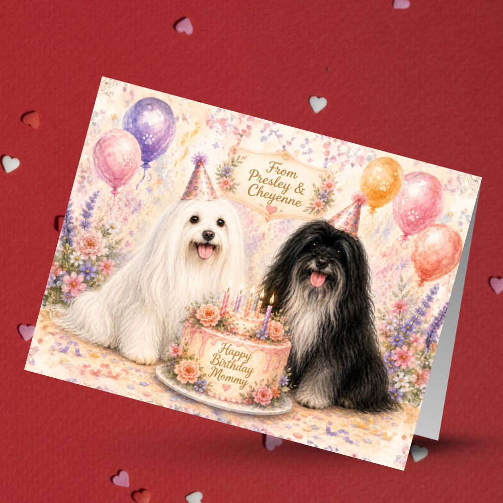 Custom 5 Greeting Cards Bundle