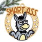 Christmas Funny Cheeky Wooden Ornament – 24 Designs Available