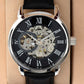 Dad Gift, Men's Openwork Watch: Dad, Every Second With You Is Special