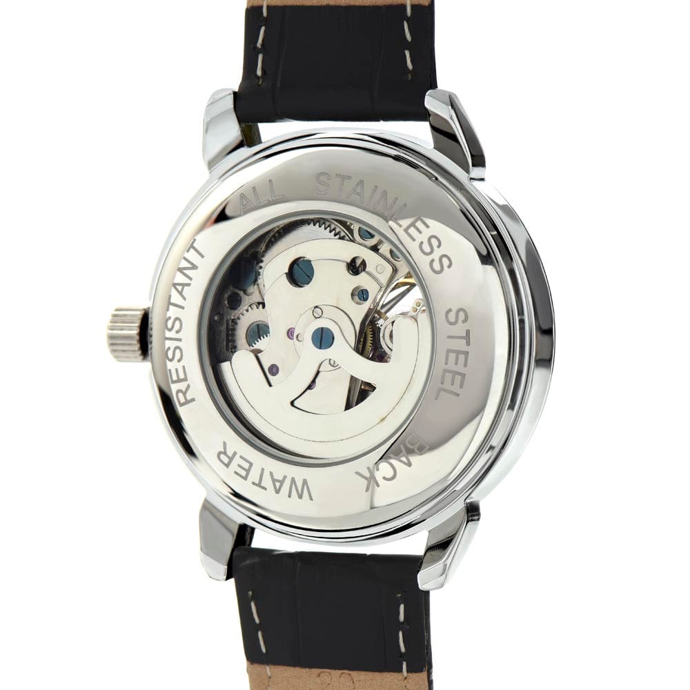 Dad Gift, Men's Openwork Watch: Dad, Every Second With You Is Special