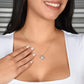 Daughter Gift, Love Knot Necklace: Watching You Grow