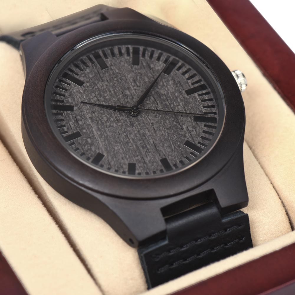 Dad Birthday Gift, Wooden Watch: Dad, May Your Birthday Be Better Than Your Jokes