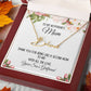 Boyfriend's Mom Gift, Signature Name Necklace, "Second Mom"