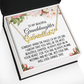 Granddaughter Gift, Heart Name Necklace: Someday When The Pages On My Life End...