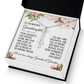 Granddaughter Gift, Vertical Name Necklace: Your Laughter Is Our Favorite Sound...