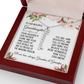 Granddaughter Gift, Vertical Name Necklace: Your Laughter Is Our Favorite Sound...