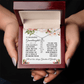Granddaughter Gift, Vertical Name Necklace: Your Laughter Is Our Favorite Sound...