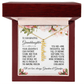 Granddaughter Gift, Vertical Name Necklace: Your Laughter Is Our Favorite Sound...