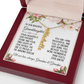 Granddaughter Gift, Vertical Name Necklace: Your Laughter Is Our Favorite Sound...