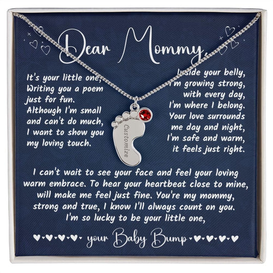 Gift For A Mom-to-Be: Dear Mommy, It's Your Little One...