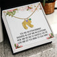 Daughter-in-Law Gift, Engraved Baby Feet with Birthstone Necklace: You Are An Extraordinary Daughter-in-Law
