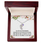 Daughter-in-Law Gift, Engraved Baby Feet with Birthstone Necklace: You Are An Extraordinary Daughter-in-Law
