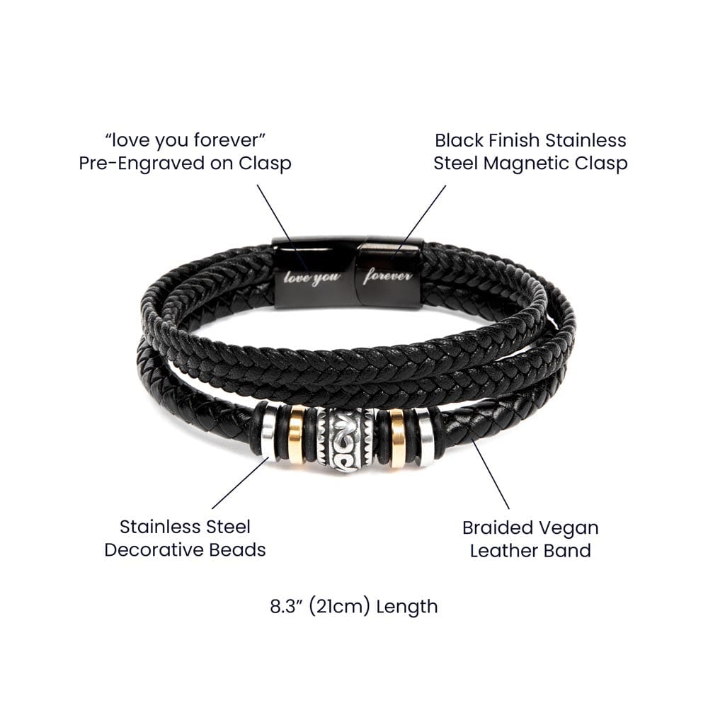 Bonus Dad Gift, Love Your Forever Bracelet: The Greatest Gift Of All