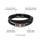 Gift for Him, Love You Forever Bracelet: I'm Yours