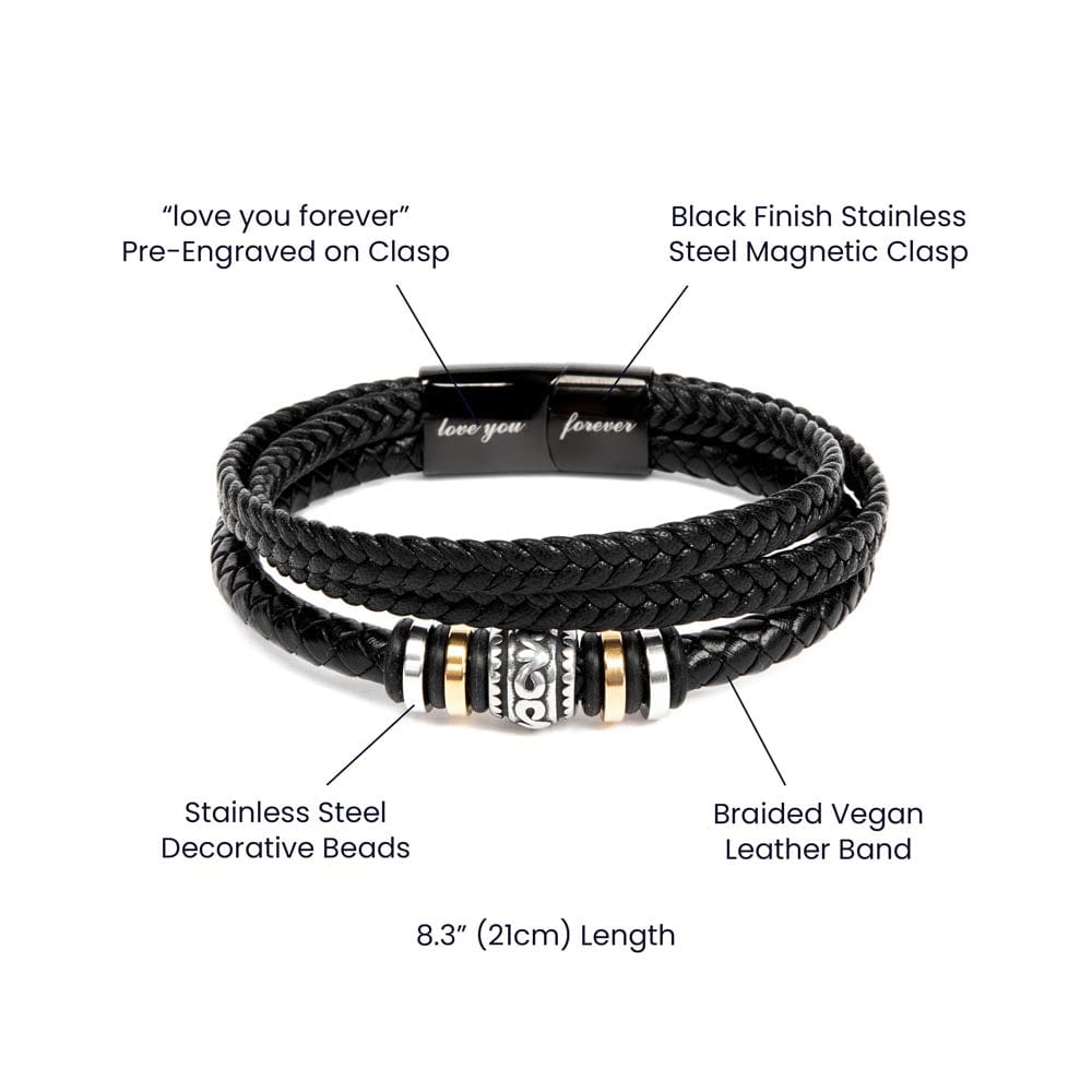 Bonus Son Gift, Love You Forever Bracelet: In A World Of Twists And Turns...