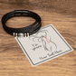 Gift for Him, Love You Forever Bracelet: I'm Yours