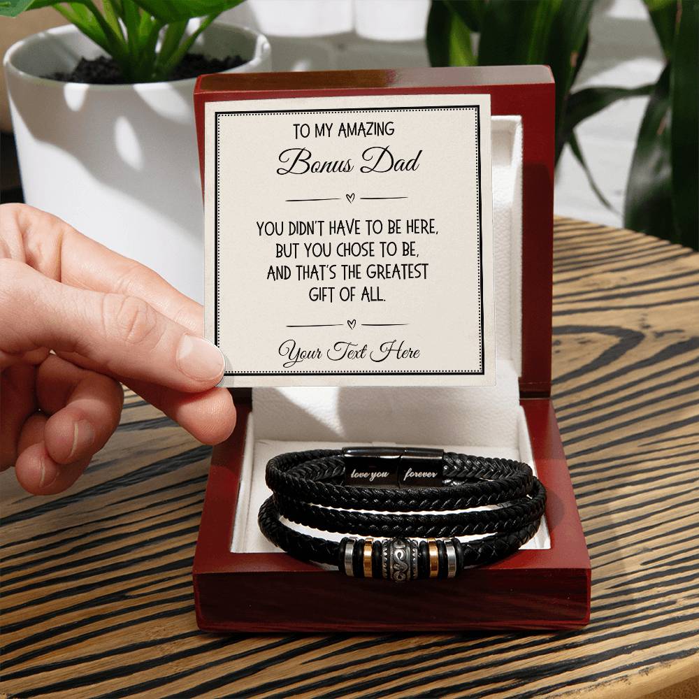 Bonus Dad Gift, Love Your Forever Bracelet: The Greatest Gift Of All