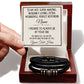 Boyfriend Gift, Love You Forever Bracelet: I Promise To Always Be By Your Side