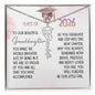 Graduation Gift for Granddaughter From Grandparents: You Make The World Brighter