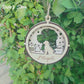 3D Wooden Dog Ornament: Portuguese Water Dog