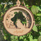 3D Wooden Dog Ornament: Border Collie