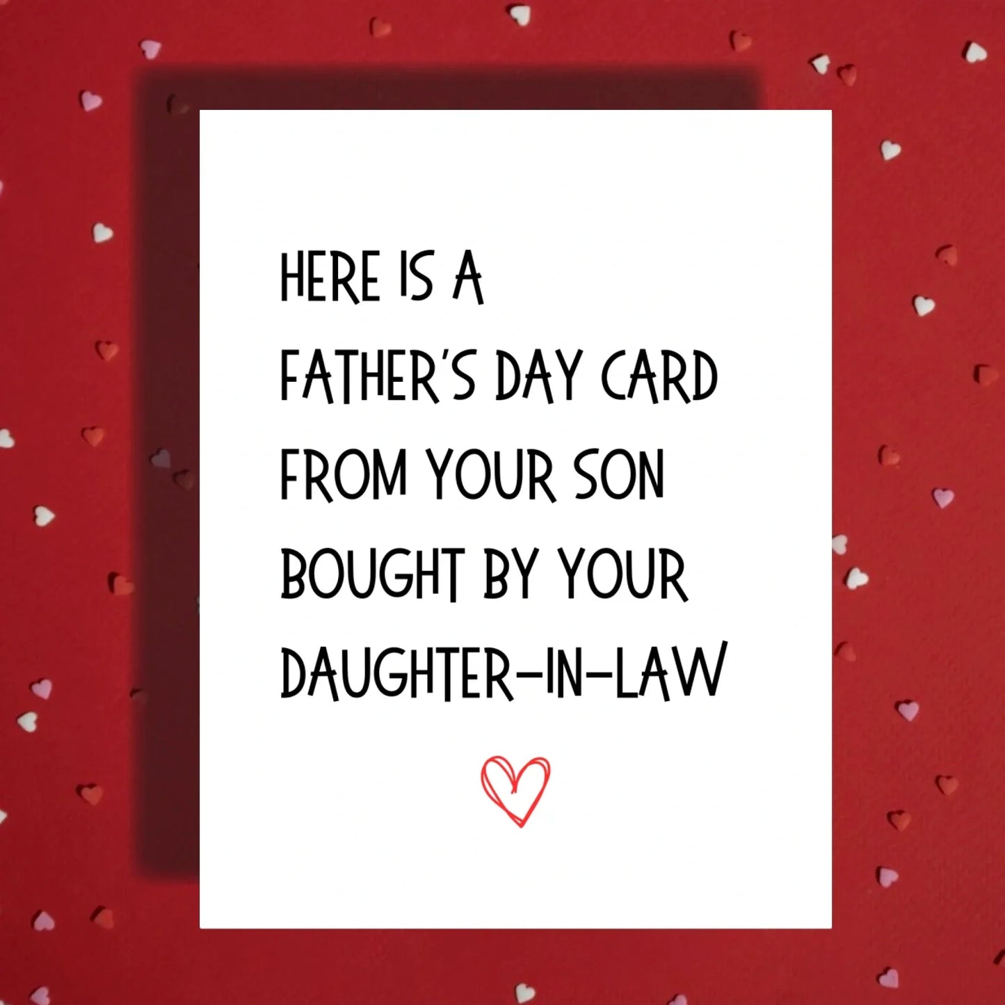 Father-in-Law Father's Day Card From Daughter-in-Law