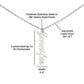 Granddaughter Gift, Vertical Name Necklace: Your Laughter Is Our Favorite Sound...