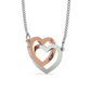 Bridesmaid Gift, Personalized - Interlocking Hearts Necklace: You Are The Definition Of A True Friend...