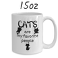 Cat, Coffee Mug: Cats Are My Favorite People