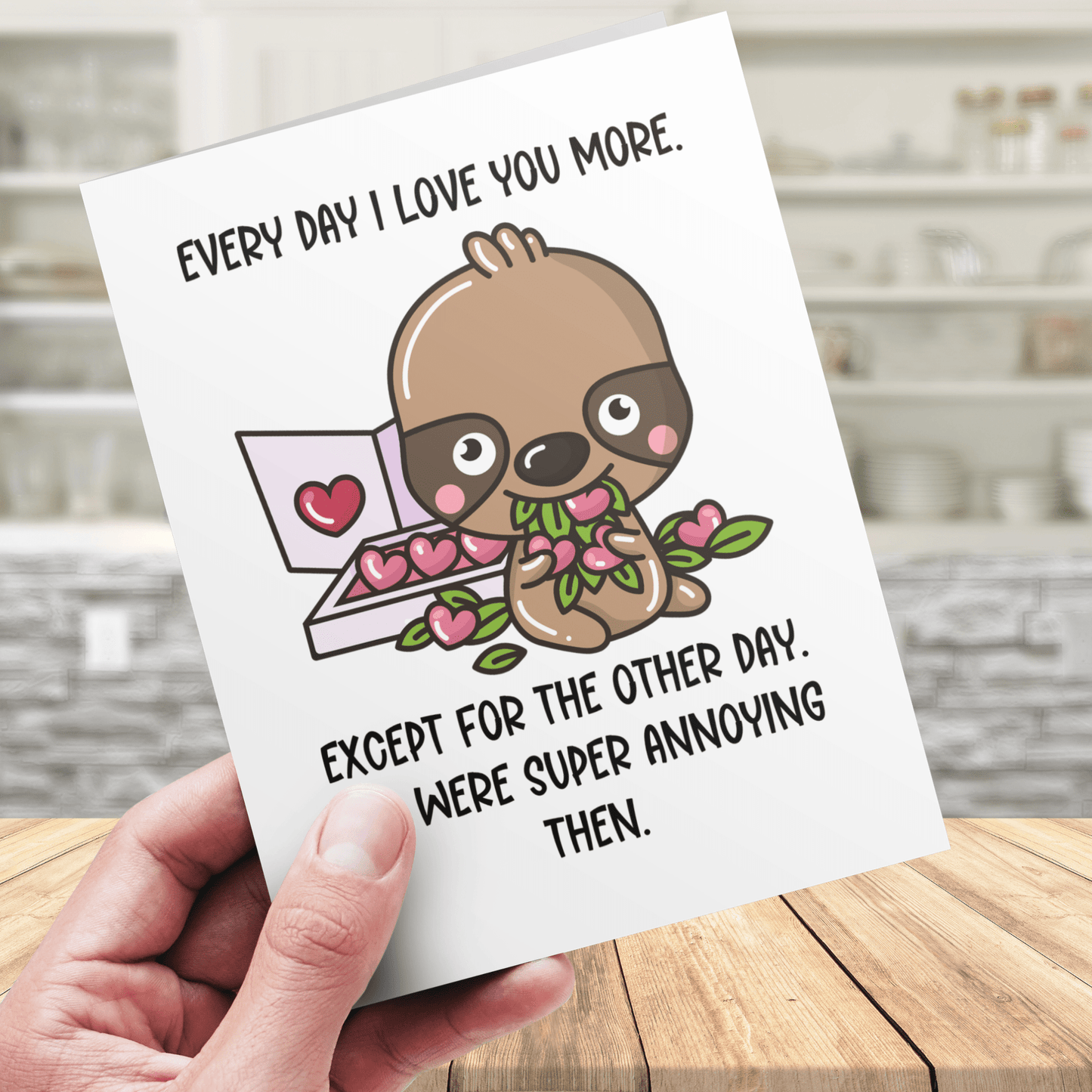 Couple Digital Greeting Card: Every Day I Love You More...