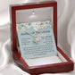 Gift For Mother Of The Groom, The Love Knot Necklace: Thank You For Raising The Man Of My Dreams...