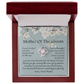 Gift For Mother Of The Groom, The Love Knot Necklace: Thank You For Raising The Man Of My Dreams...